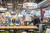 Les allées de la Foire de Paris