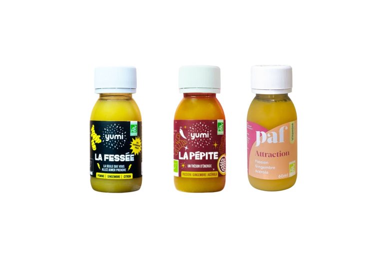 Shots de gingembre bio