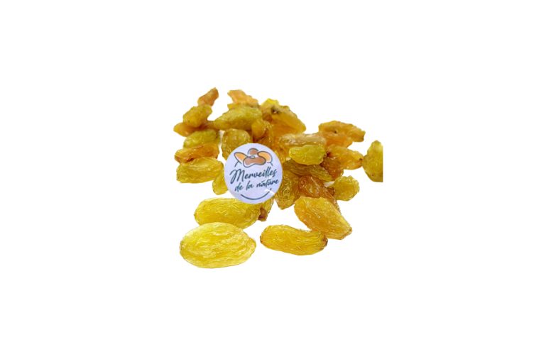 Raisins secs golden Merveilles de la nature.