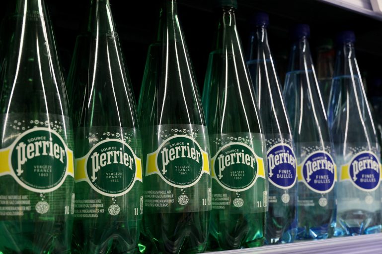 Des eaux Perrier dans un rayon