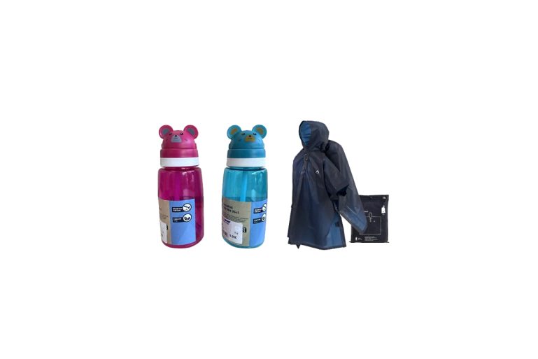 Gourdes Tritan Tripflip et poncho Mc Kinley