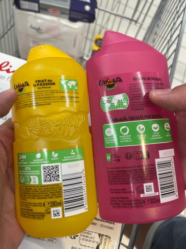 Gel douche Ushuaïa lecteur