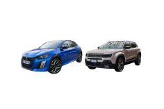 Voitures Peugeot et Jeep