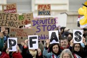 Rassemblement anti PFAS à Lyon le 16 février 2025