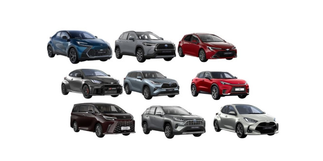Photo de voitures Toyota et Lexus
