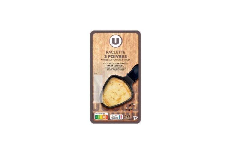 Raclette aux trois poivres U