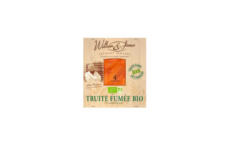 Truite fumée bio William & James