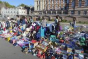Un stand de la braderie de Lille dédié aux enfants