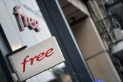 L'enseigne dune boutique Free