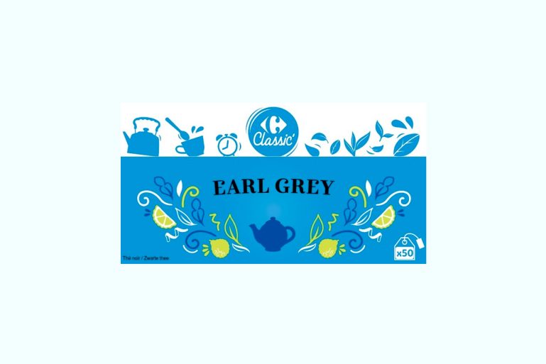 Earl Grey thé noir Carrefour classic'