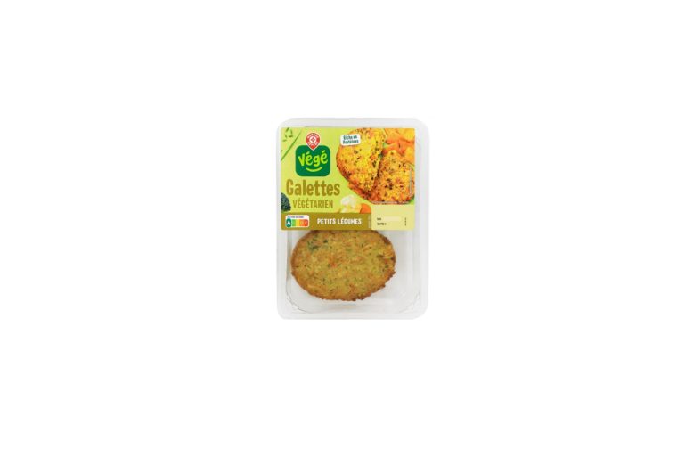 Galettes petits légumes Végé Marque repère
